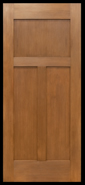 Craftsman 3 Panel Door